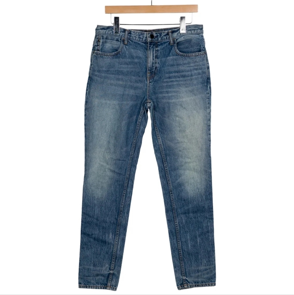 Alexander Wang Mid-Rise Straight Leg Jeans Size 28